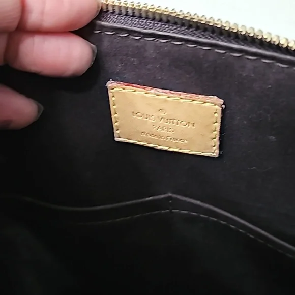 #0050-1108 LOUIS VUITTON MONOGRAM VERNIS ALMA HANDBAG - Picture 8 of 10